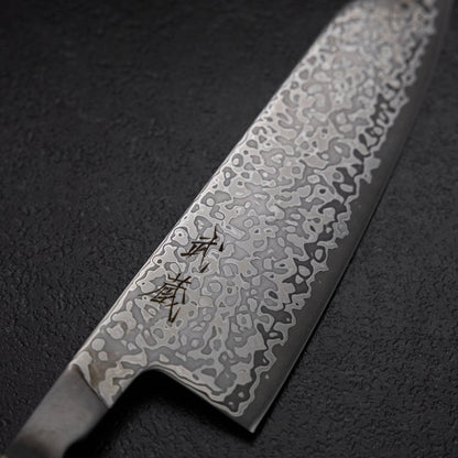 Gyuto Silver Steel #3 Nashiji Blade 210mm