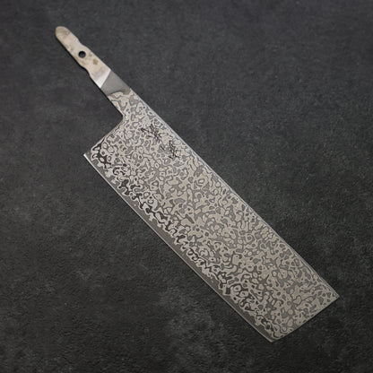 Nakiri SLD Black Damascus Blade 170mm