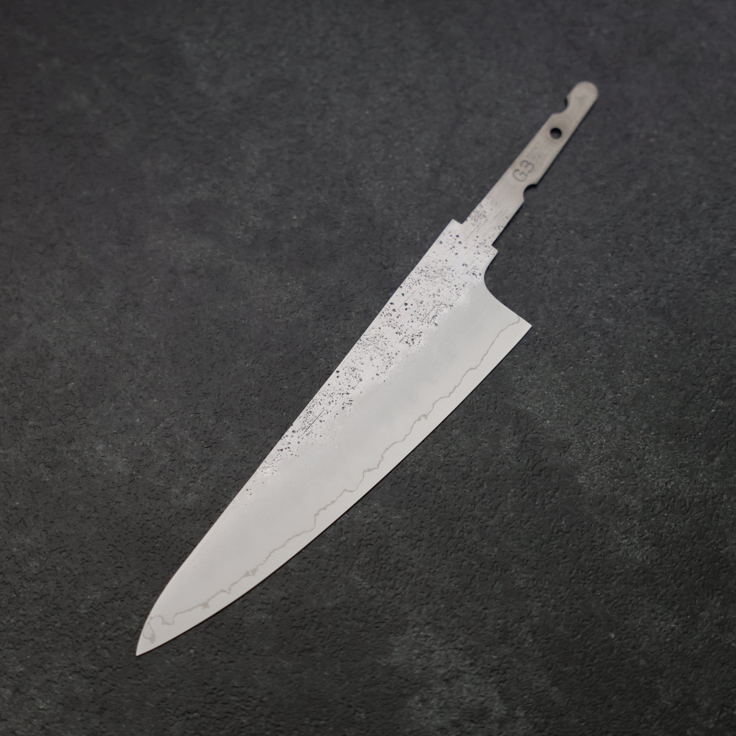 Gyuto Silver Steel #3 Nashiji Blade 150mm