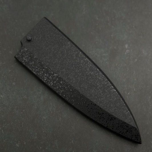 Black-Ishime Saya Sheath for Deba with Pin, 150mm