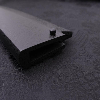 Black-Ishime Saya Sheath for Deba with Pin, 165mm