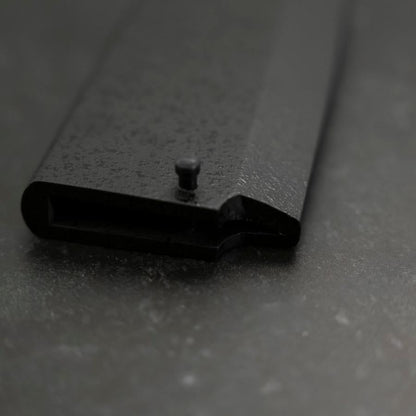 Black-Ishime Saya Sheath for Deba with Pin 180mm