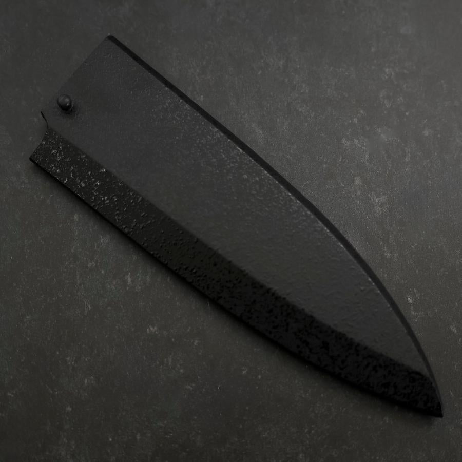 Black-Ishime Saya Sheath for Deba with Pin 180mm