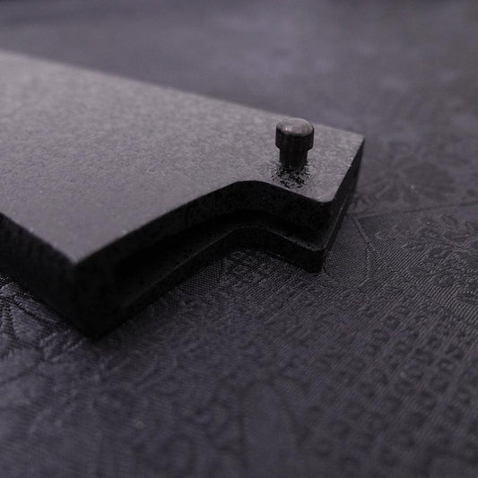 Black-Ishime Saya Sheath for Gyuto with Pin, 210mm