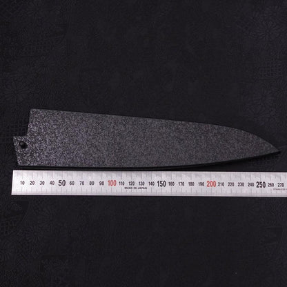 Black-Ishime Saya Sheath for Gyuto with Pin, 210mm