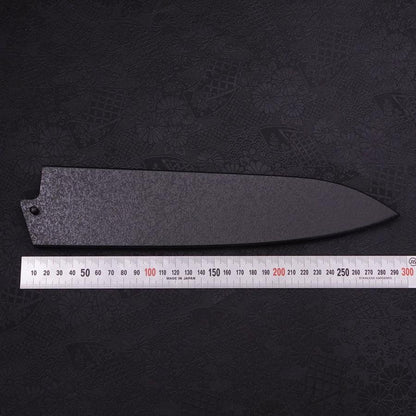 Black-Ishime Saya Sheath for Gyuto with Pin, 240mm