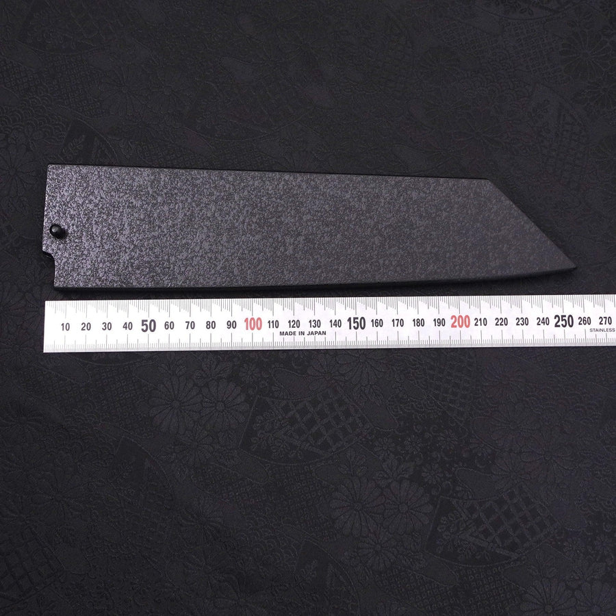 Black-Ishime Saya Sheath for Kiritsuke/Bunka with Pin, 210mm
