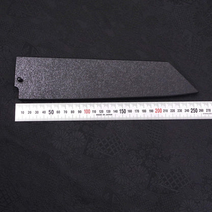 Black-Ishime Saya Sheath for Kiritsuke/Bunka with Pin, 210mm