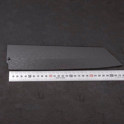 Black-Ishime Saya Sheath for Kiritsuke/Bunka with Pin, 240mm