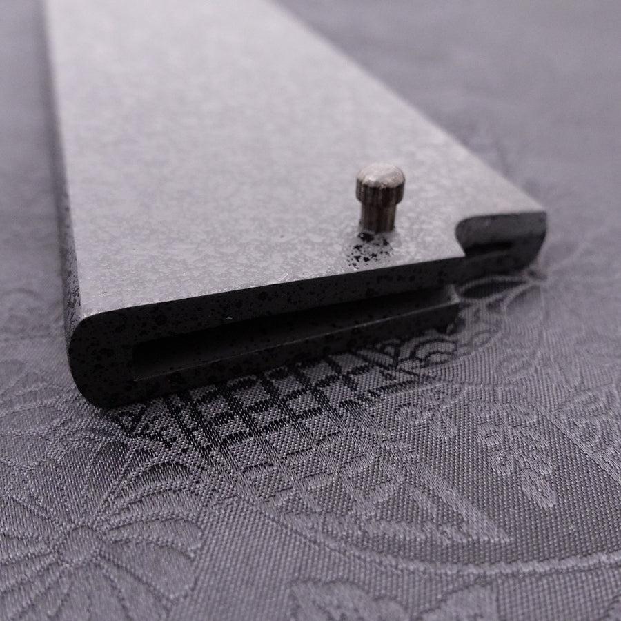 Black-Ishime Saya Sheath for Nakiri Knife with Pin, 165/180mm