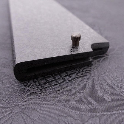 Black-Ishime Saya Sheath for Nakiri Knife with Pin, 165/180mm