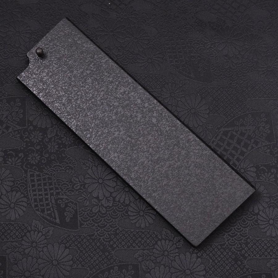 Black-Ishime Saya Sheath for Nakiri Knife with Pin, 165/180mm