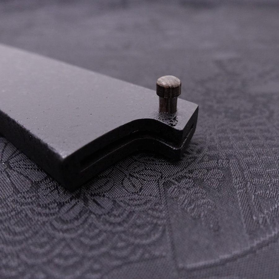 Black-Ishime Saya Sheath for Petty Knife with Pin, 135mm