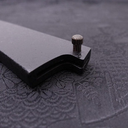 Black-Ishime Saya Sheath for Petty Knife with Pin, 135mm