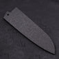 Black-Ishime Saya Sheath for Santoku Knife with Pin, 165/180mm
