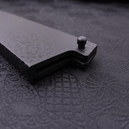 Black-Ishime Saya Sheath for Sujihiki with Pin, 270mm