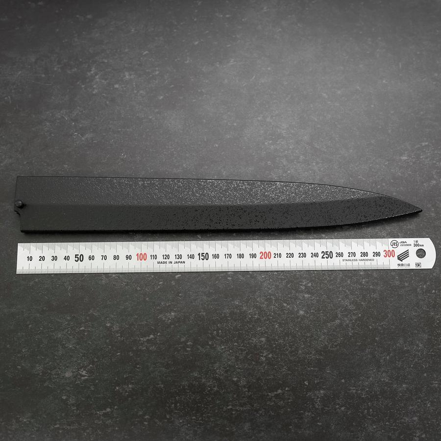 Black-Ishime Saya Sheath for Yanagiba with Pin 300mm