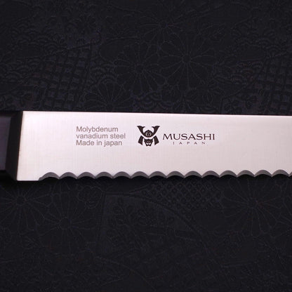 Bread knife Molybdenum Polished Western Handle 250mm