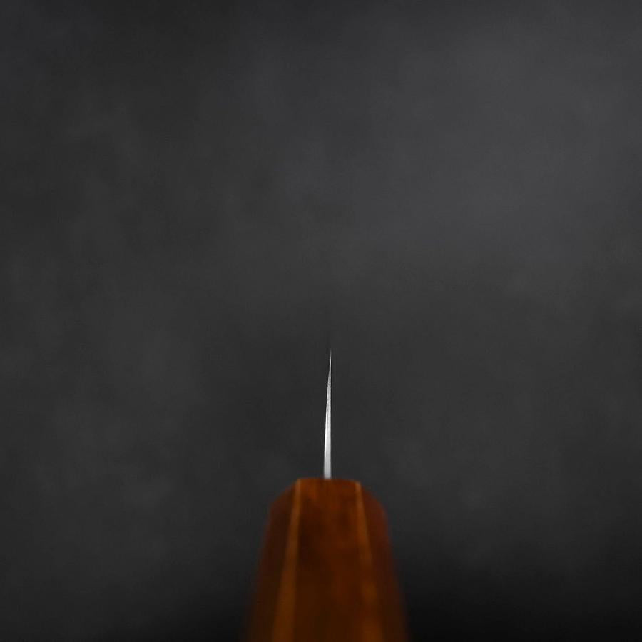 Bread knife Molybdenum Polished Yaki Urushi Handle 230mm