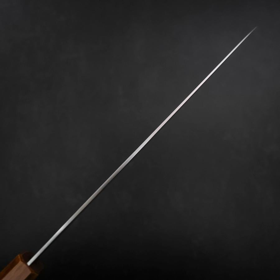 Bread knife Molybdenum Polished Yaki Urushi Handle 230mm