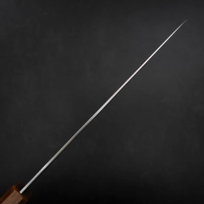 Bread knife Molybdenum Polished Yaki Urushi Handle 230mm