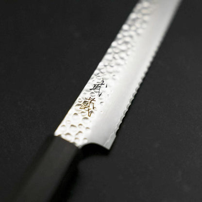 Bread knife VG-10 Tsuchime Ebony Handle 210mm