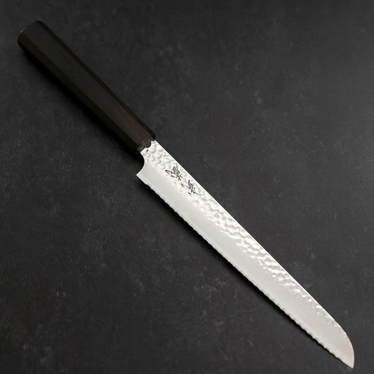 Bread knife VG-10 Tsuchime Ebony Handle 210mm