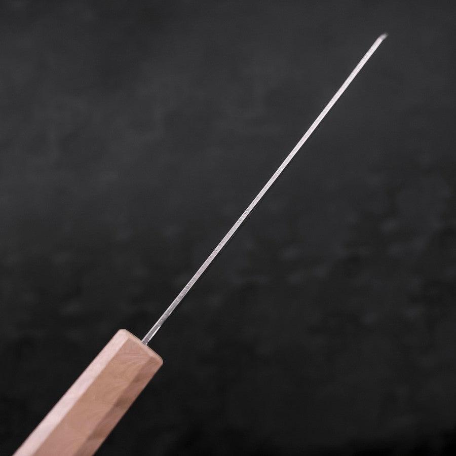 Bunka AUS-10 Nashiji Damascus Mirror White Urushi Handle 170mm