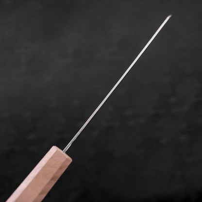 Bunka AUS-10 Nashiji Damascus Mirror White Urushi Handle 170mm