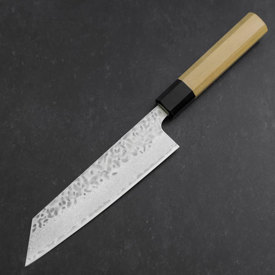 Bunka AUS-10 Tsuchime Damascus Buffalo Magnolia Handle 170mm