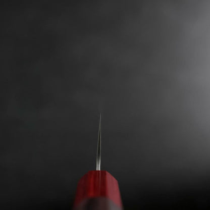 Bunka AUS-10 Tsuchime Damascus Shitan Handle 170mm