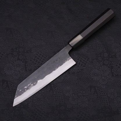 Bunka Blue Super Kurouchi Buffalo Ebony Handle 165mm