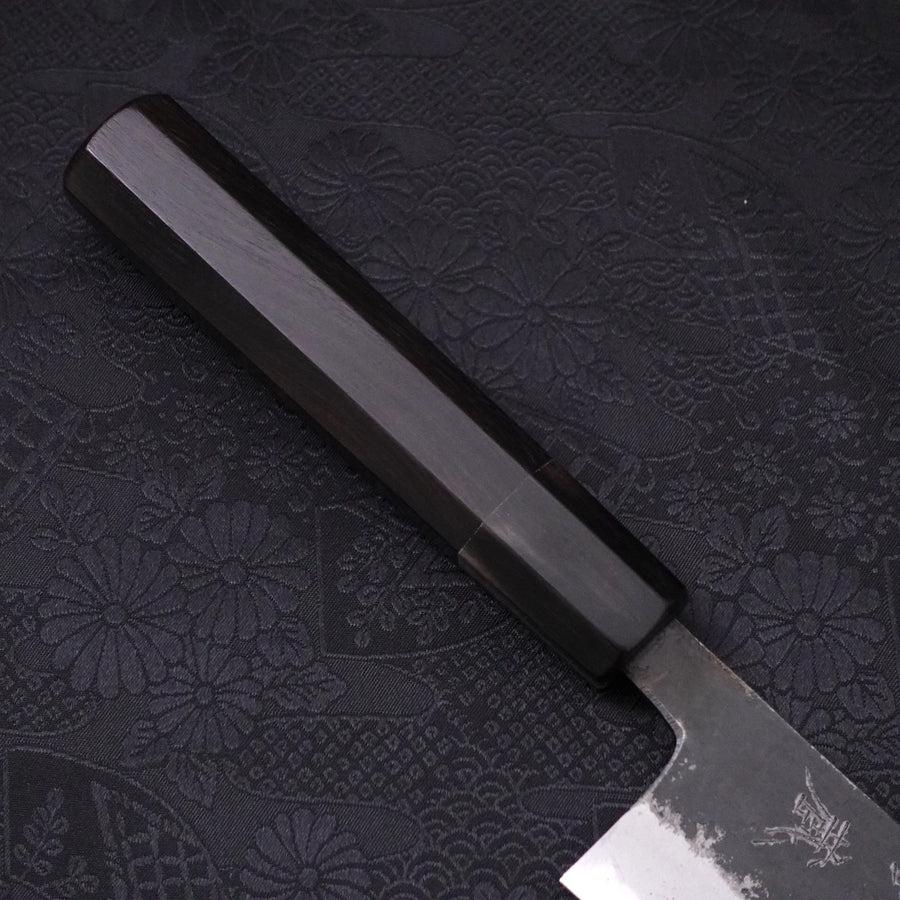 Bunka Blue Super Kurouchi Buffalo Ebony Handle 165mm