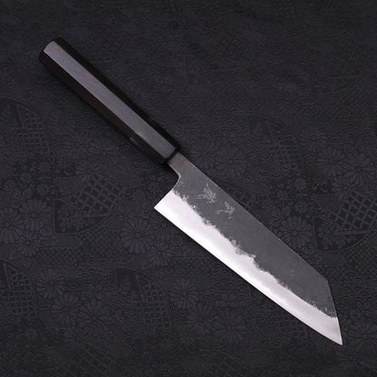 Bunka Blue Super Kurouchi Buffalo Ebony Handle 165mm