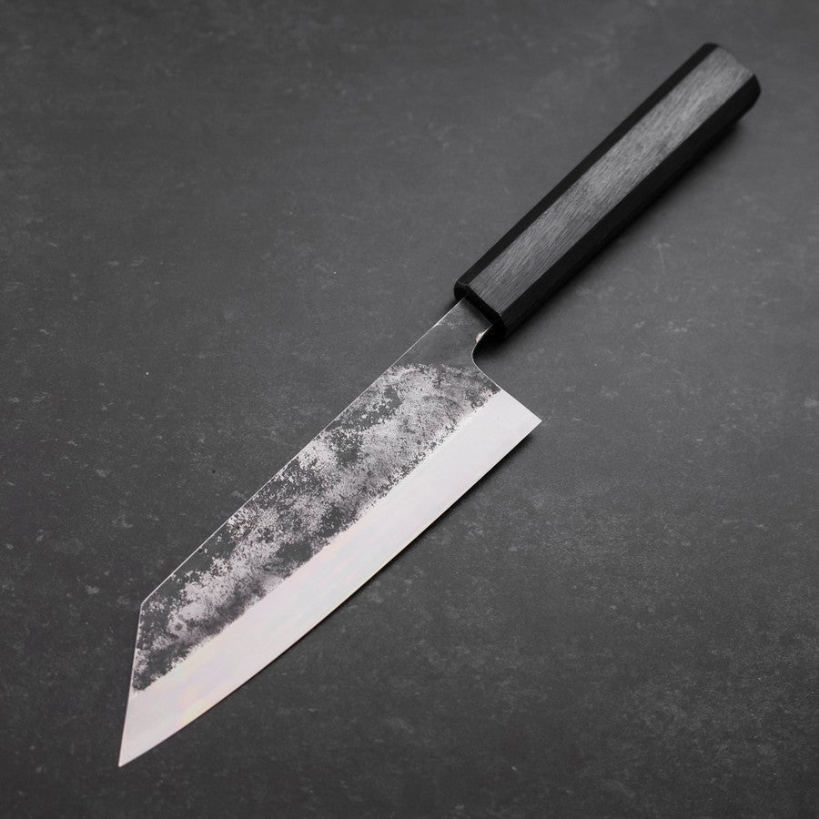 Bunka Blue Steel #1 Kurouchi Dark Blue Urushi Handle 170mm