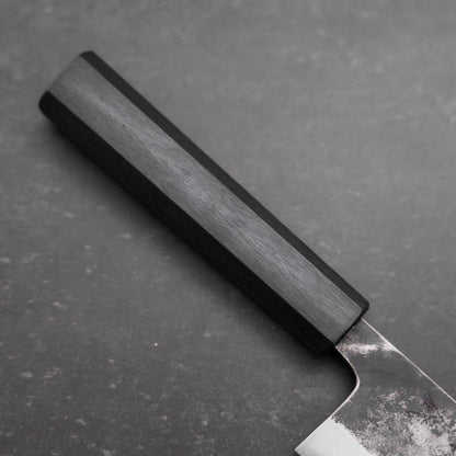 Bunka Blue Steel #1 Kurouchi Dark Blue Urushi Handle 170mm