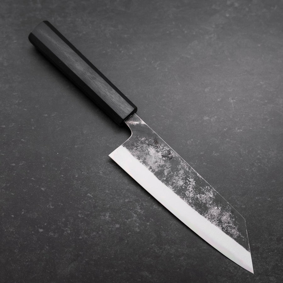 Bunka Blue Steel #1 Kurouchi Dark Blue Urushi Handle 170mm