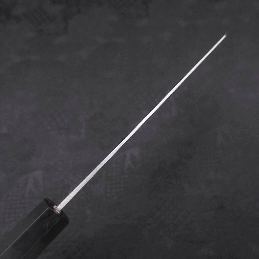 Bunka Blue Steel #2 Damascus Buffalo Ebony Handle 165mm