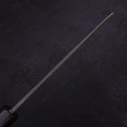 Bunka Blue Steel #2 Kurouchi Chokin Samurai New Moon Buffalo Ebony Handle 175mm