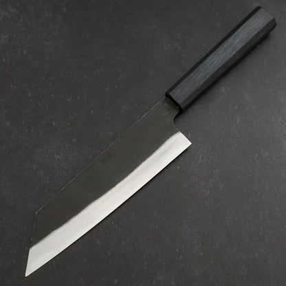 Bunka Blue Steel #2 Kurouchi Dark Blue Urushi Handle 190mm