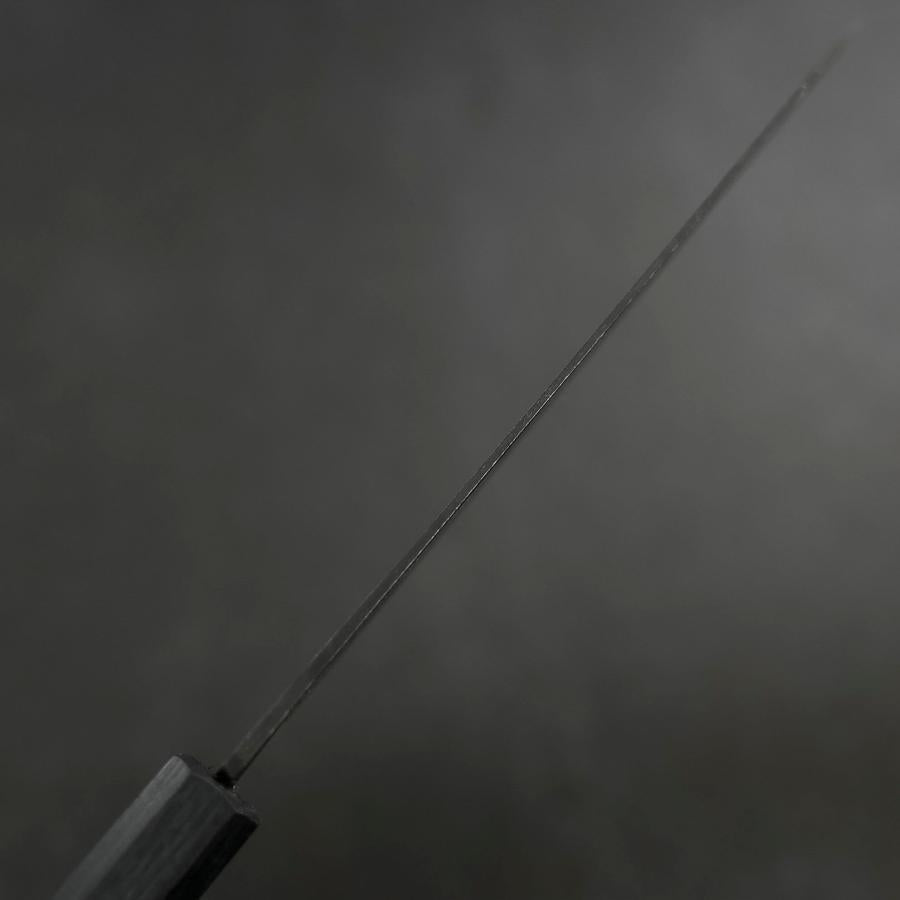 Bunka Blue Steel #2 Kurouchi Dark Blue Urushi Handle 190mm