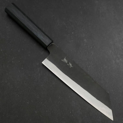 Bunka Blue Steel #2 Kurouchi Dark Blue Urushi Handle 190mm
