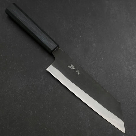 Bunka Blue Steel #2 Kurouchi Dark Blue Urushi Handle 190mm