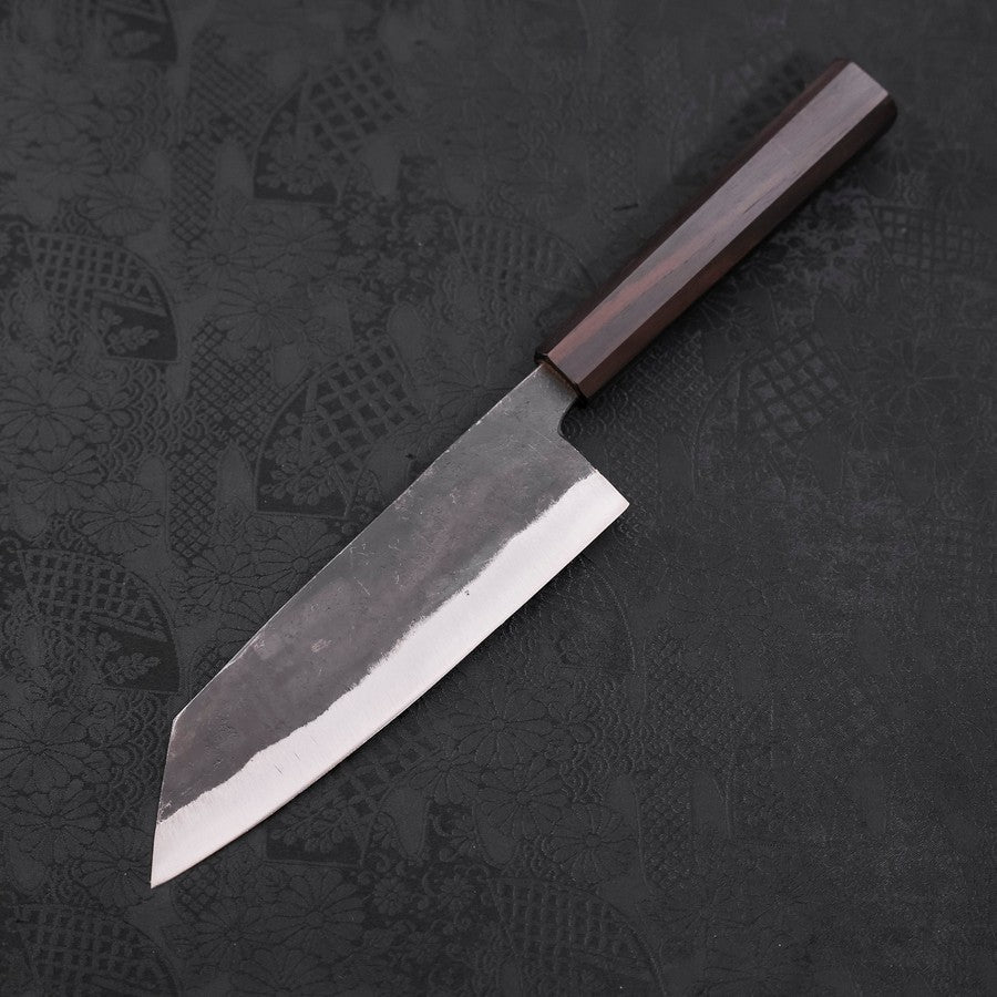 Bunka Blue Steel #2 Kurouchi Ebony Handle 165mm