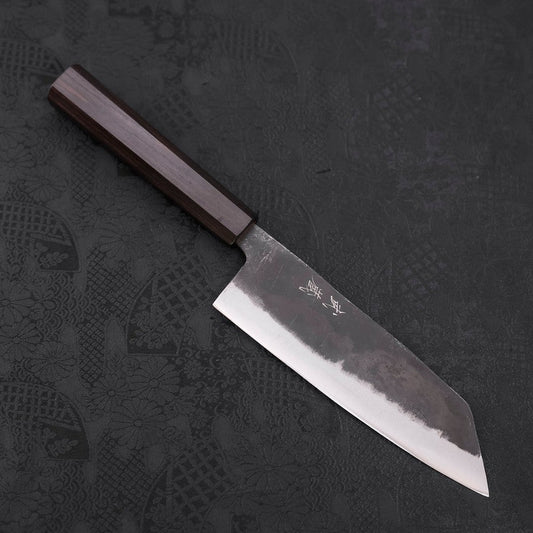 Bunka Blue Steel #2 Kurouchi Ebony Handle 165mm
