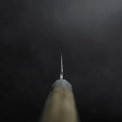 Bunka HAP-40 Polished Double Buffalo Capped Magnolia Handle 165mm