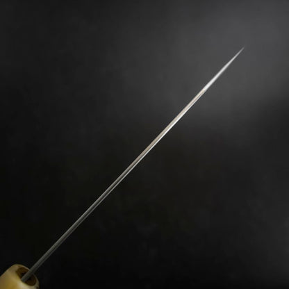 Bunka HAP-40 Polished Double Buffalo Capped Magnolia Handle 165mm