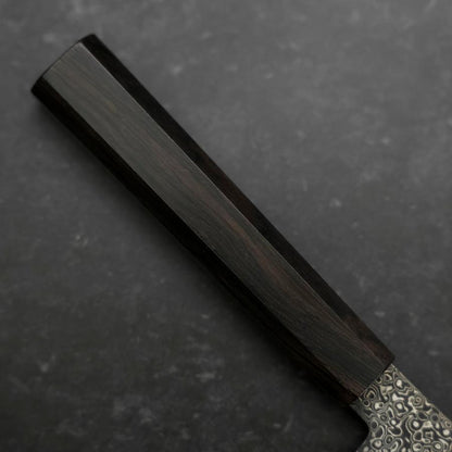 Bunka SG-2 Black Nickel Damascus Ebony Handle 180mm
