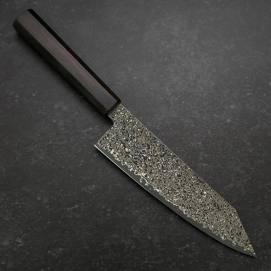 Bunka SG-2 Black Nickel Damascus Ebony Handle 180mm