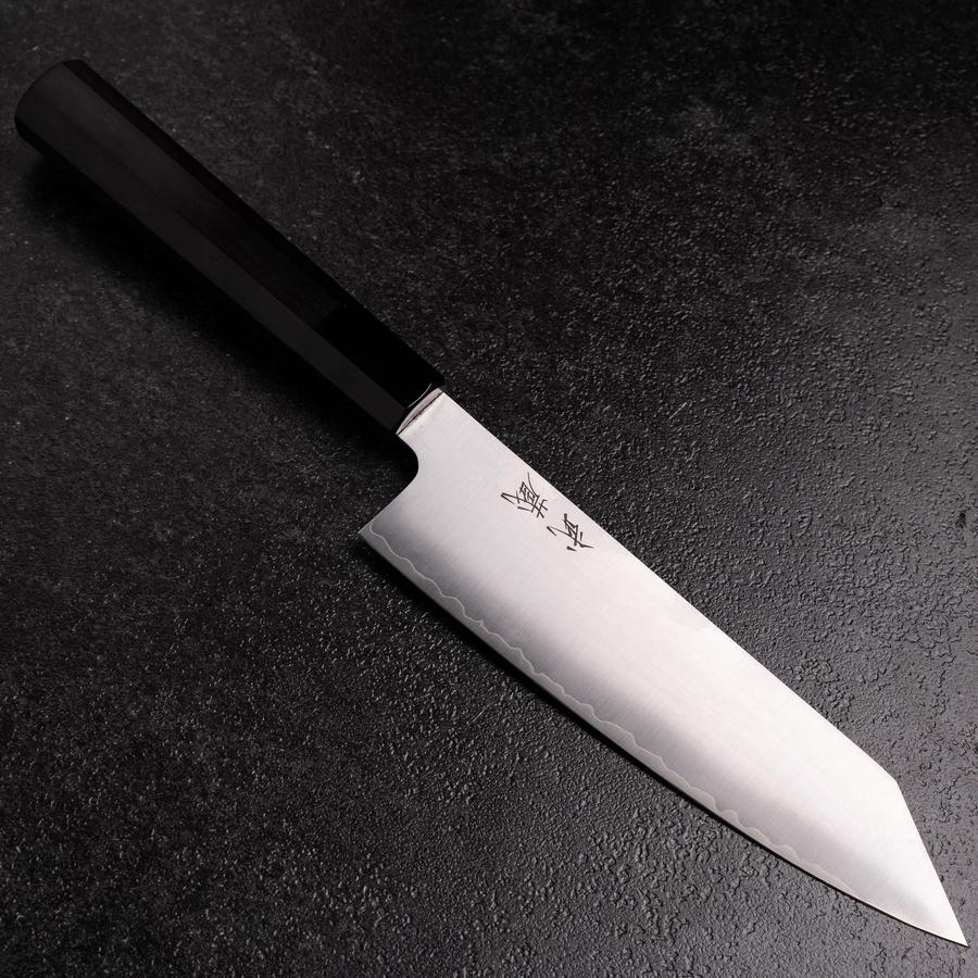 Bunka SG-2 Polished Buffalo Ebony Handle 180mm (7”)-[Musashi]-[Japanese-Kitchen-Knives]
